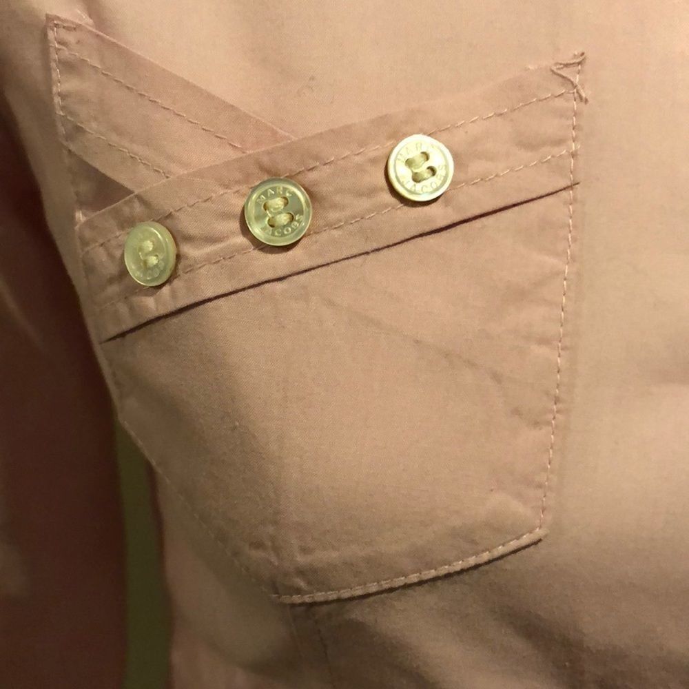 Marc Jacobs Pink Collared Button-Down Shirt - Picture 2 of 6